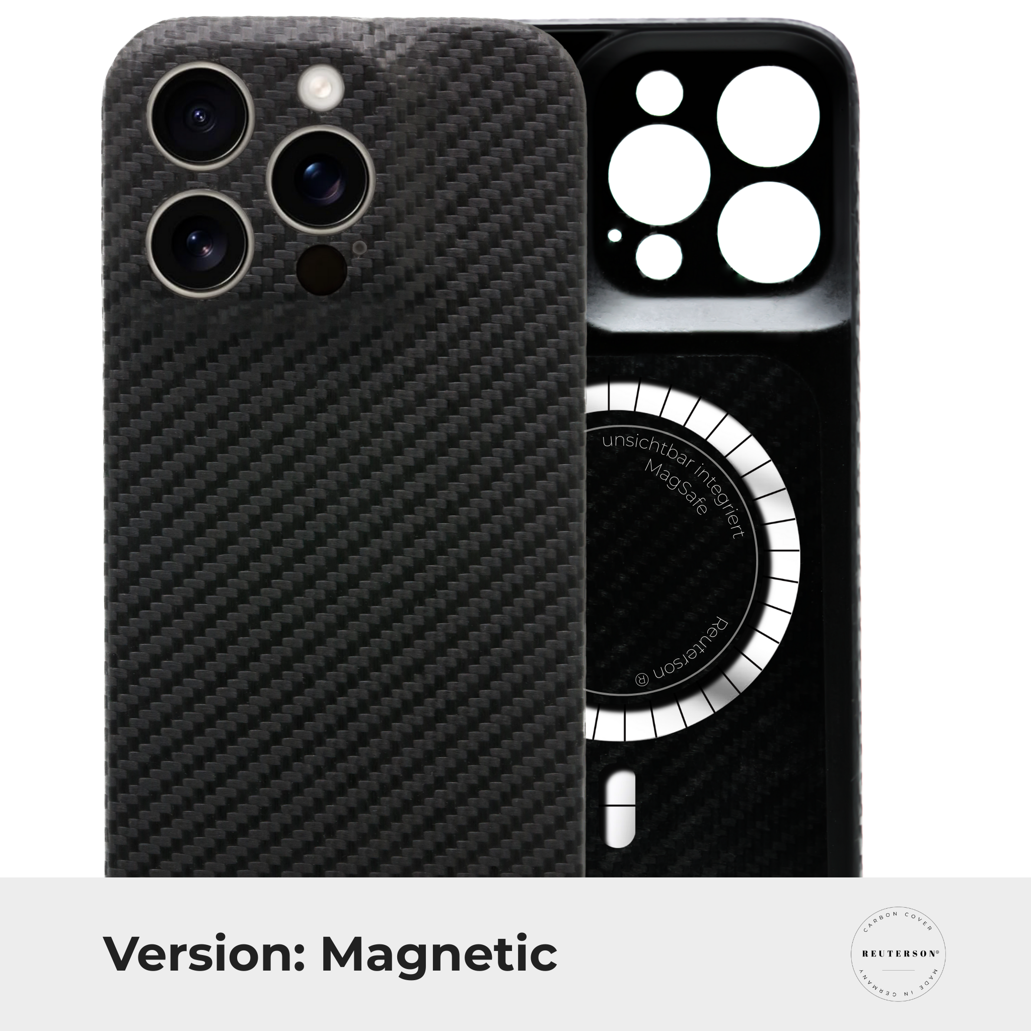 Carbon Cover iPhone 16 Pro