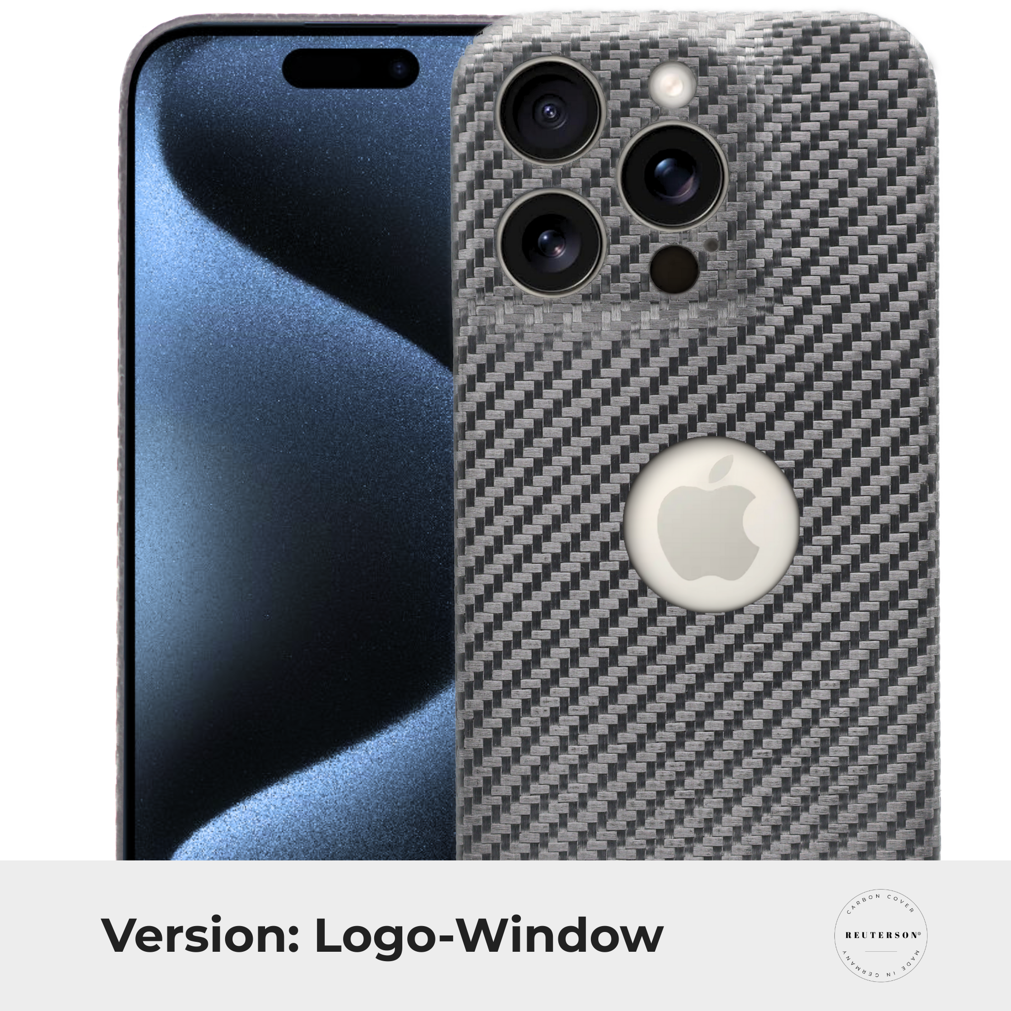 Carbon Cover iPhone 15 Pro