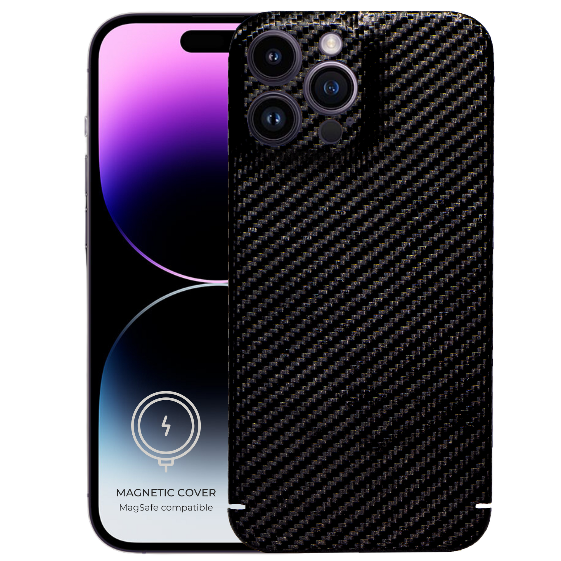 Casecentive - Pellicola protettiva 3D con filtro Privacy per iPhone 14 Pro Max